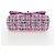 CHANEL Mini Matelasse 19 Single Flap Chain Shoulder Bag Tweed Auth BA16210SM Pink - Ansicht 5