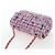 CHANEL Mini Matelasse 19 Single Flap Chain Shoulder Bag Tweed Auth BA16210SM Pink - Ansicht 6