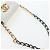 CHANEL Matelasse Chain Shoulder Pouch Lamb Skin Gold White CC Auth 206352SAM Bianco D'oro - vista 9