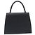 Autre Marque Borsa a mano Saint Laurent YSL in pelle nera e oro autentica am12705V Nero D'oro - vista 2