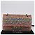 Borsa a tracolla CHANEL Chain Matelasse 25 in tweed Multicolor Gold CC Auth 167778SM - vista 12