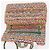 Borsa a tracolla CHANEL Chain Matelasse 25 in tweed Multicolor Gold CC Auth 167778SM - vista 20