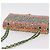 Borsa a tracolla CHANEL Chain Matelasse 25 in tweed Multicolor Gold CC Auth 167778SM - vista 6