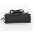 Bolso Tote PRADA de cuero negro plata Auth BA16052A - vista 5