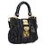Borsa a mano Miu Miu Matelassé Ready lock in pelle Nero Oro RN0473 Auth am12728M D'oro
