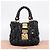 Borsa a mano Miu Miu Matelassé Ready lock in pelle Nero Oro RN0473 Auth am12728M D'oro - vista 12