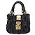 Borsa a mano Miu Miu Matelassé Ready lock in pelle Nero Oro RN0473 Auth am12728M D'oro - vista 13