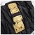 Borsa a mano Miu Miu Matelassé Ready lock in pelle Nero Oro RN0473 Auth am12728M D'oro - vista 20