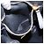 Borsa a mano Miu Miu Matelassé Ready lock in pelle Nero Oro RN0473 Auth am12728M D'oro - vista 25