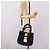 Borsa a mano Miu Miu Matelassé Ready lock in pelle Nero Oro RN0473 Auth am12728M D'oro - vista 26