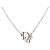Collana Christian Dior metallo Silver Auth 205482M Argento