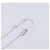 Collana Christian Dior metallo Silver Auth 205482M Argento - vista 14