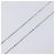 Collana Christian Dior metallo Silver Auth 205482M Argento - vista 5