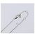 Collana Christian Dior metallo Silver Auth 205482M Argento - vista 7
