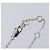 Collana Christian Dior metallo Silver Auth 205482M Argento - vista 8