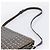 FENDI Zucchino Canvas Schultertasche Navy Silver Auth 207459 Silber Marineblau - Ansicht 14