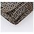 FENDI Zucchino Canvas Schultertasche Navy Silver Auth 207459 Silber Marineblau - Ansicht 16