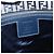 FENDI Zucchino Canvas Schultertasche Navy Silver Auth 207459 Silber Marineblau - Ansicht 22