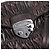 Bolso Tote PRADA Ready Lock de piel Nappa Gris Plata Auth am12760M Castaño - vista 17
