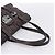 Bolso Tote PRADA Ready Lock de piel Nappa Gris Plata Auth am12760M Castaño - vista 7