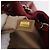 CHANEL Schultertasche mit Kette Kaviarleder Rot Silber CC Auth 202542V - Ansicht 12
