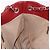 CHANEL Schultertasche mit Kette Kaviarleder Rot Silber CC Auth 202542V - Ansicht 24