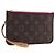 LOUIS VUITTON Monogram Neverfull PM Pouch LV Auth BA16101V Monogramma