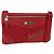 Borsa a tracolla Christian Dior Trotter Canvas Rossa Argento Auth 206734V Rosso