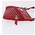 Borsa a tracolla Christian Dior Trotter Canvas Rossa Argento Auth 206734V Rosso - vista 3