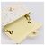 CHANEL Mini Matelasse 20 Single Flap Chain Bag Tweed White CC Auth BA15757SM Weiß Golden - Ansicht 10