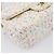 CHANEL Mini Matelasse 20 Single Flap Chain Bag Tweed White CC Auth BA15757SM Weiß Golden - Ansicht 14