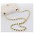 CHANEL Mini Matelasse 20 Single Flap Chain Bag Tweed White CC Auth BA15757SM Weiß Golden - Ansicht 7