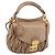 Bolsa Miu Miu Vitellolux Matelasse em couro 2way Rosa Tom Dourado Auth 207573V