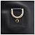 Sac à main GUCCI Abbey en cuir noir et doré 130739 Auth LN093V - vue 18