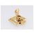 Set di ricambio Collana e Orecchini Christian Dior metallo Tono Oro Auth SW2797V - vista 18