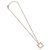 Set di ricambio Collana e Orecchini Christian Dior metallo Tono Oro Auth SW2797V - vista 2