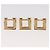 Set di ricambio Collana e Orecchini Christian Dior metallo Tono Oro Auth SW2797V - vista 21