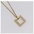 Set di ricambio Collana e Orecchini Christian Dior metallo Tono Oro Auth SW2797V - vista 3