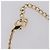Set di ricambio Collana e Orecchini Christian Dior metallo Tono Oro Auth SW2797V - vista 6