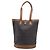 Borsa Tote Christian Dior Honeycomb PVC Nero Marrone Auth ka6433A - vista 13