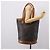 Borsa Tote Christian Dior Honeycomb PVC Nero Marrone Auth ka6433A - vista 22