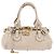 Chloé Chloe Paddington Handtasche aus Leder Ivory Gold Silver Auth am12724V Silber Golden Roh - Ansicht 13