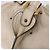 Chloé Chloe Paddington Handtasche aus Leder Ivory Gold Silver Auth am12724V Silber Golden Roh - Ansicht 19
