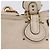 Chloé Chloe Paddington Handtasche aus Leder Ivory Gold Silver Auth am12724V Silber Golden Roh - Ansicht 4