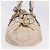 Chloé Chloe Paddington Handtasche aus Leder Ivory Gold Silver Auth am12724V Silber Golden Roh - Ansicht 5