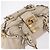 Chloé Chloe Paddington Handtasche aus Leder Ivory Gold Silver Auth am12724V Silber Golden Roh - Ansicht 8