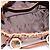 Borsa a mano Miu Miu con fiocco laterale in pelle 2way Brown Gold RT0383 Auth am12737M Marrone D'oro - vista 11