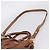 Borsa a mano Miu Miu con fiocco laterale in pelle 2way Brown Gold RT0383 Auth am12737M Marrone D'oro - vista 14