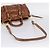 Borsa a mano Miu Miu con fiocco laterale in pelle 2way Brown Gold RT0383 Auth am12737M Marrone D'oro - vista 9