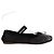 Bailarinas Miu Miu de piel negra Negro